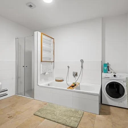 Apartmán Smurmelhomes Oase: Terrasse - Parken - Kind Pasov