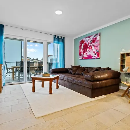 Apartmán Smurmelhomes Oase: Terrasse - Parken - Kind Pasov
