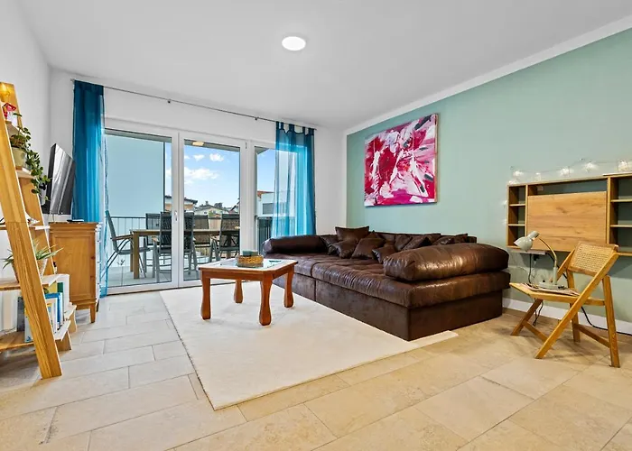 公寓 Smurmelhomes Oase: Terrasse - Parken - Kind 帕绍